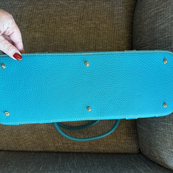 Dooney & Bourke Tiffany Blue Satchel - Picture 12 of 12